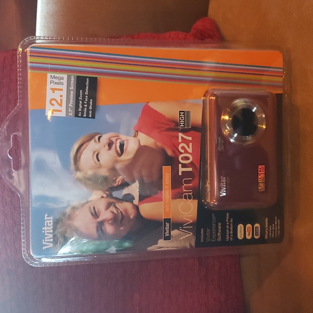Vivatar, ViVicam T027, High Definition, 12.1 Mega pixels Original packaging.